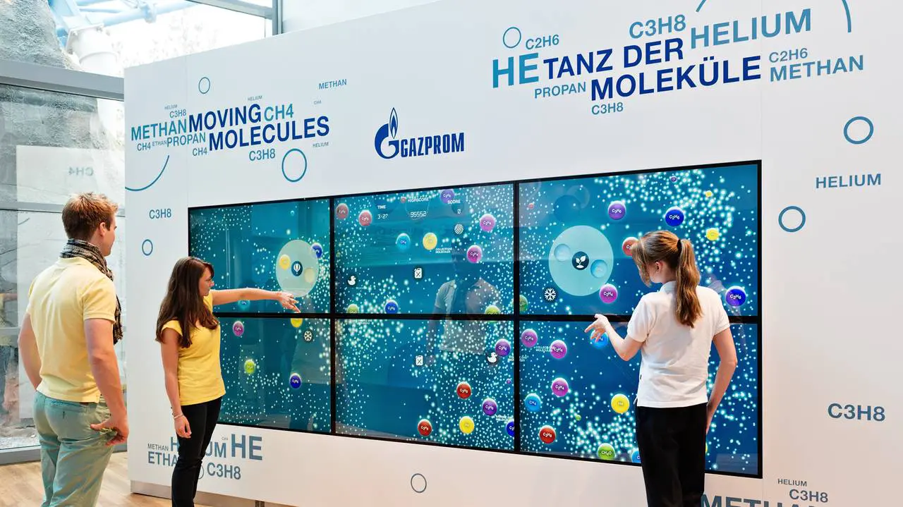 Gazprom Moving Molekules