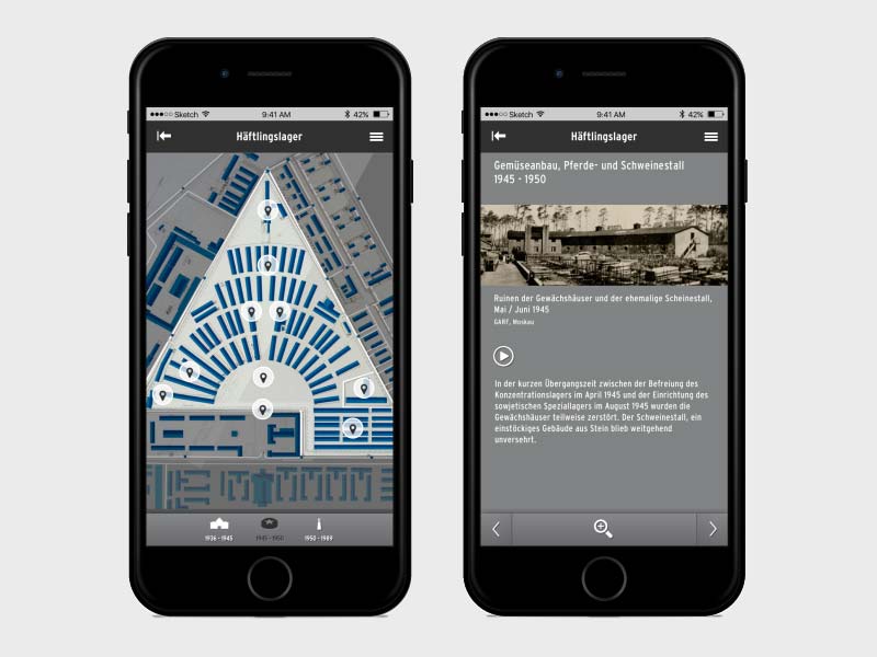 Geschichte des Ortes - Mobile App